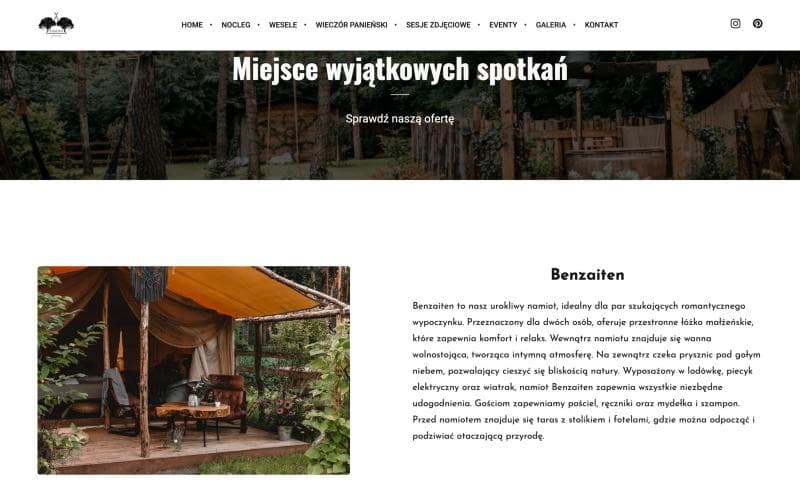 Strona kimuraglamping.pl